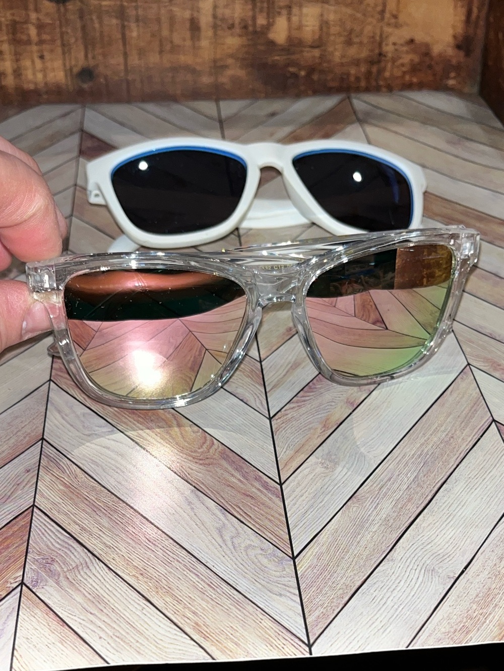 2 pair Mirrored Sunglasses lot GOODR Sunnies + 1 other